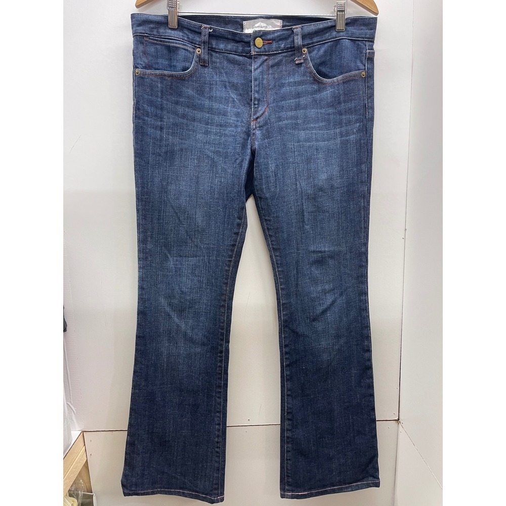 Paperdenim&cloth Womens Bootcut Jeans Dark Wash Blue Size 12/31